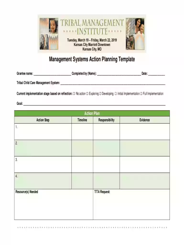 Management Systems Action Planning Template Management Systems Action Planning Template Preview on Page 1