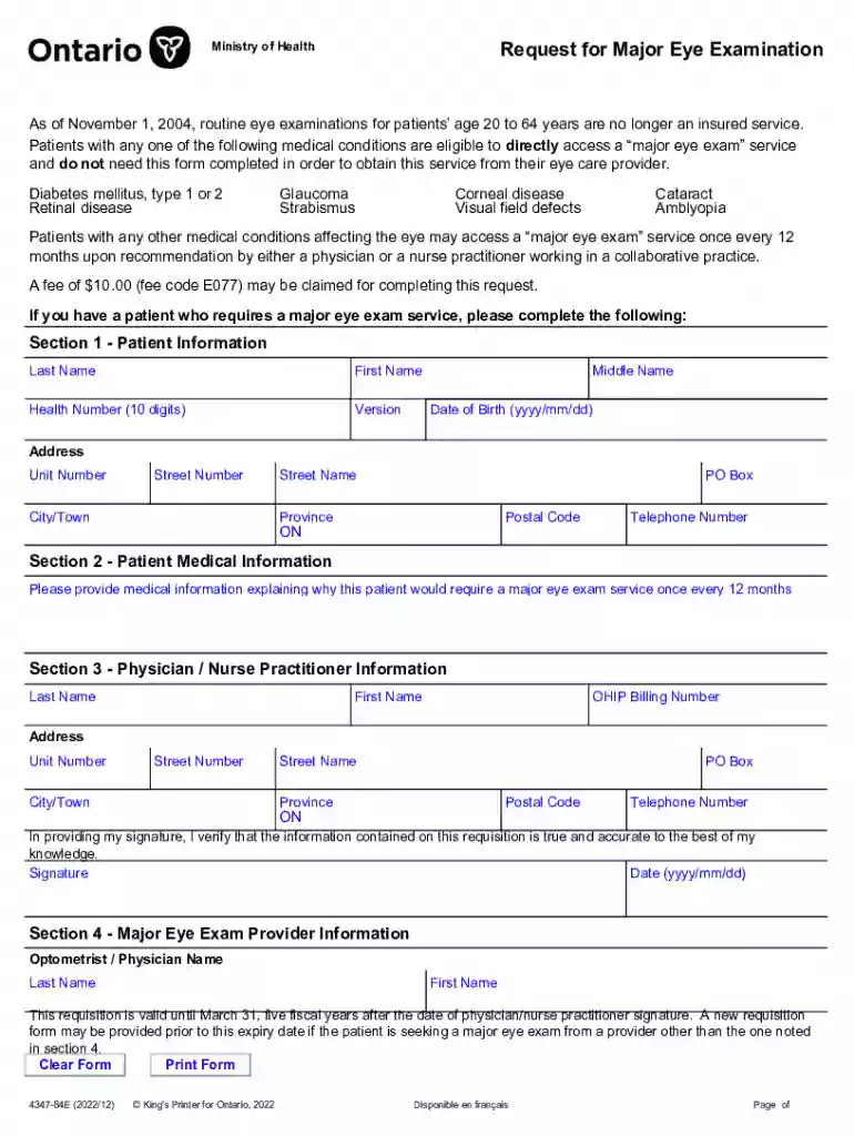 Implementing the New Optometry Services Agreement Preview on Page 1