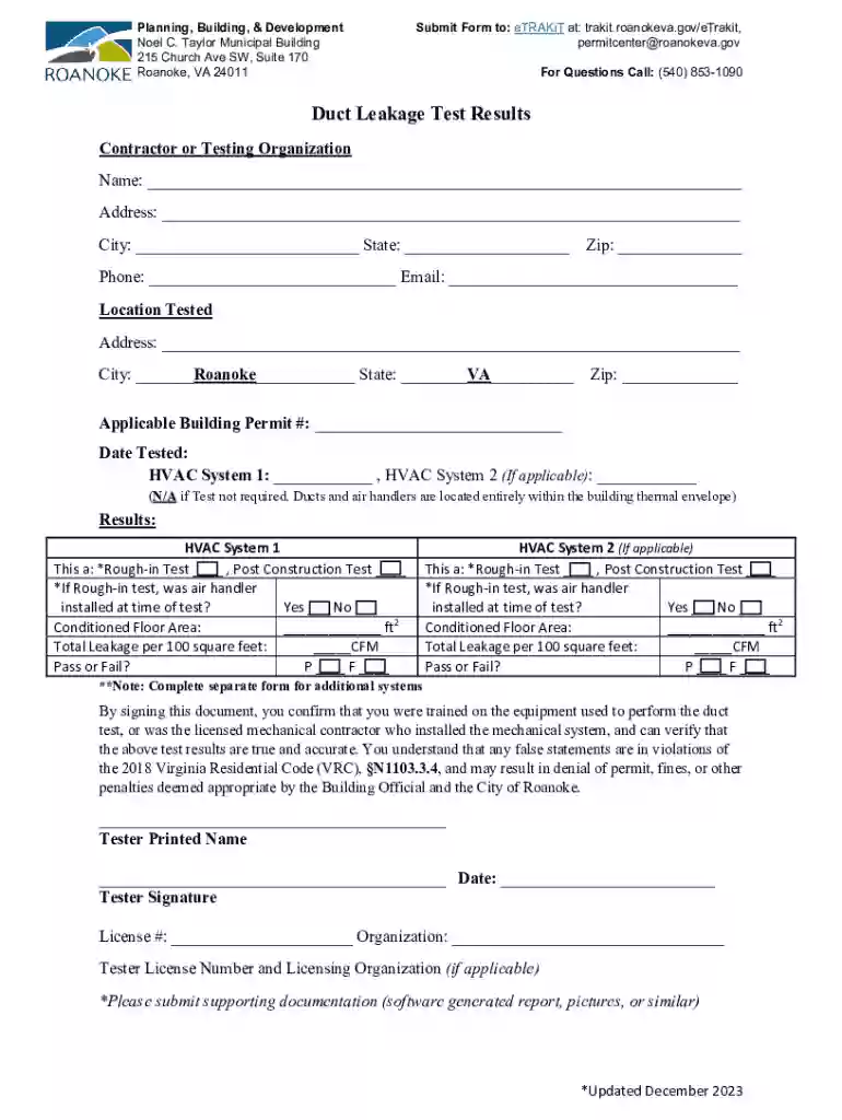 Form CenterPlanning, Building, and Development Preview on Page 1