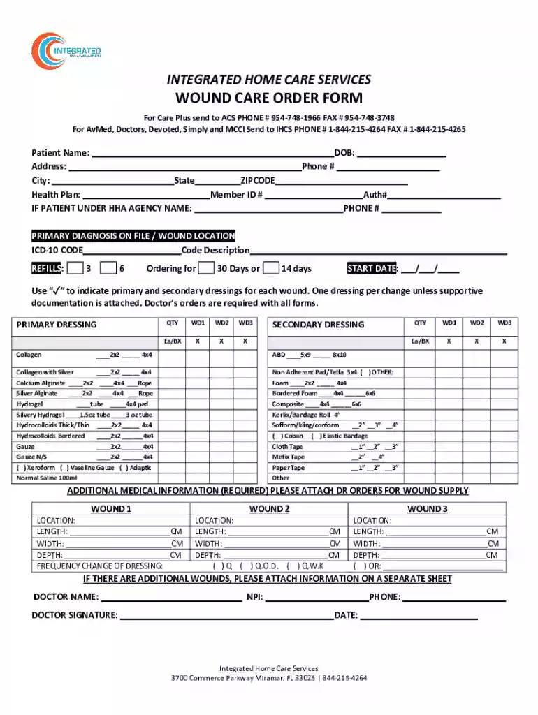 home health care agency service request form Preview on Page 1