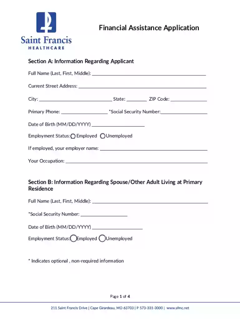 Enclosed is the application for the Assistance Program Preview on Page 1