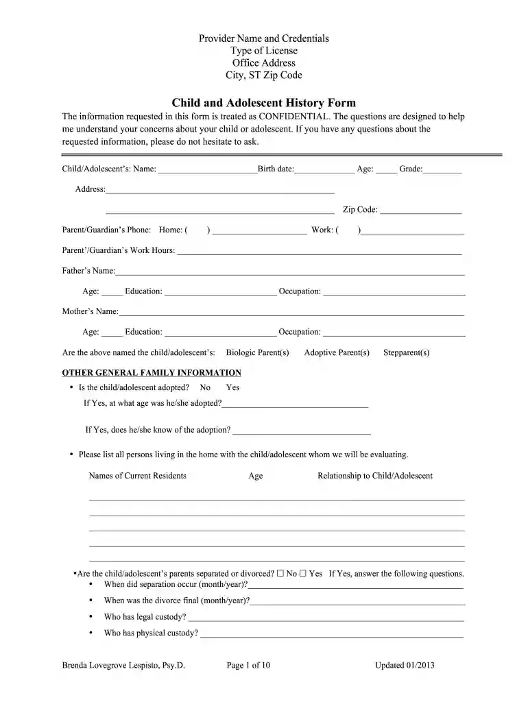 social work client assessment example Preview on Page 1
