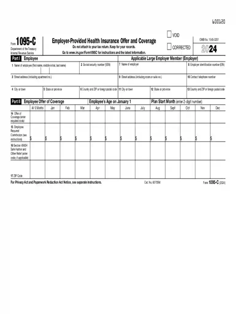 1095c form 2024 Preview on Page 1