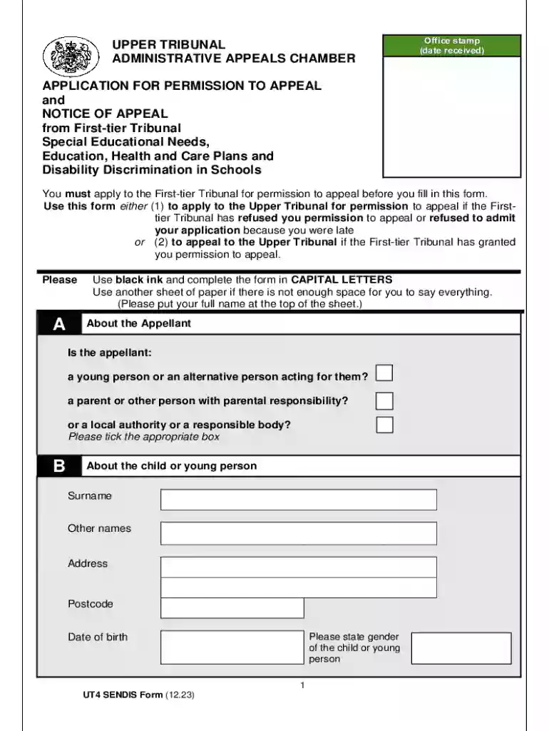 ut4 form Preview on Page 1