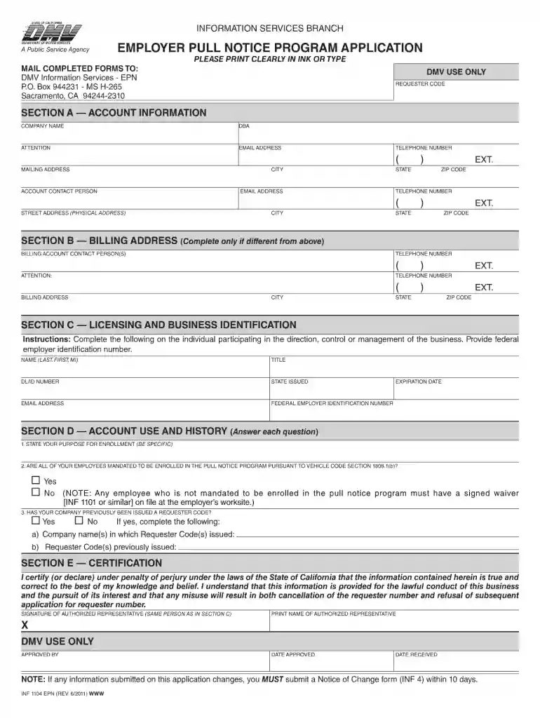dmv pull notice Preview on Page 1