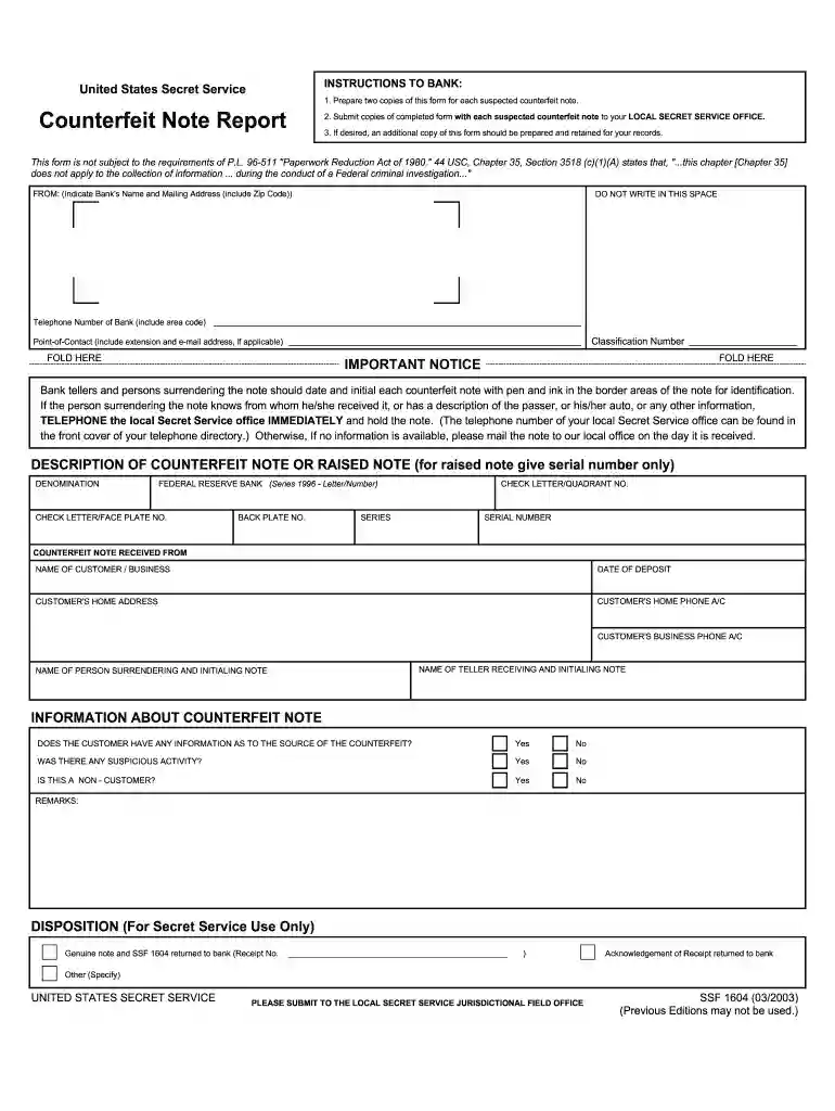 counterfeit note report example Preview on Page 1