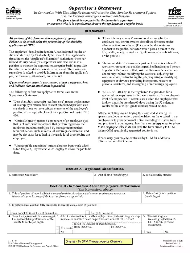 Sf 3112b - Fill Online, Printable, Fillable, Blank Preview on Page 1