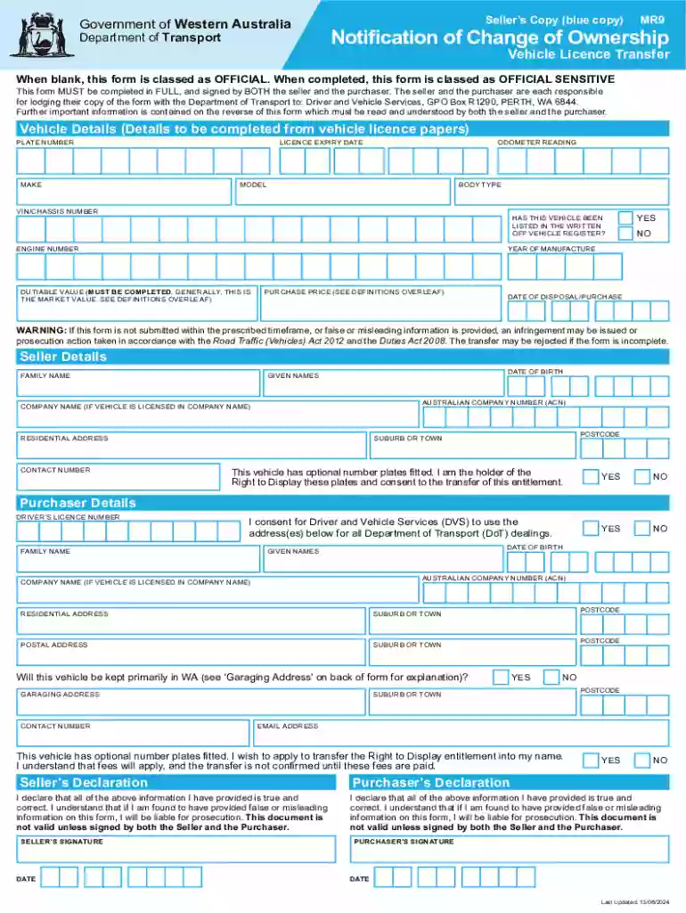 Buy a vehicle and transfer a vehicle licence Preview on Page 1