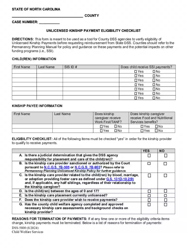 NC Approves Payments to Unlicensed Kin Providing Foster Preview on Page 1