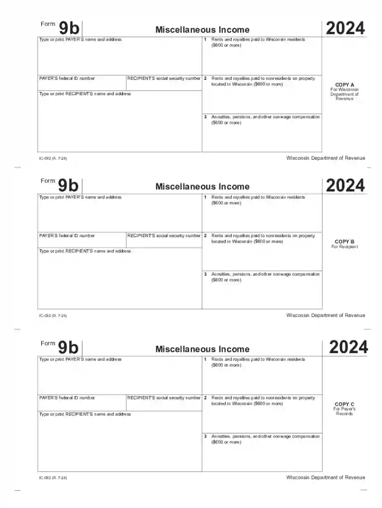 Form 9b Preview on Page 1
