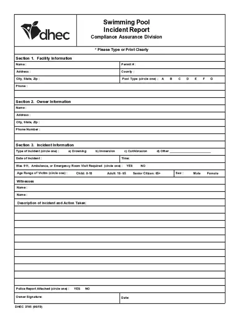31 Incident Reporting Form page 2 Preview on Page 1