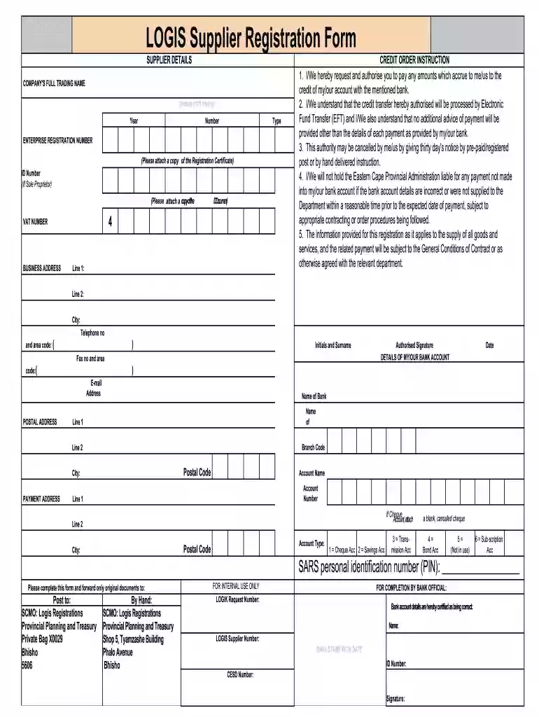 logis registration online Preview on Page 1