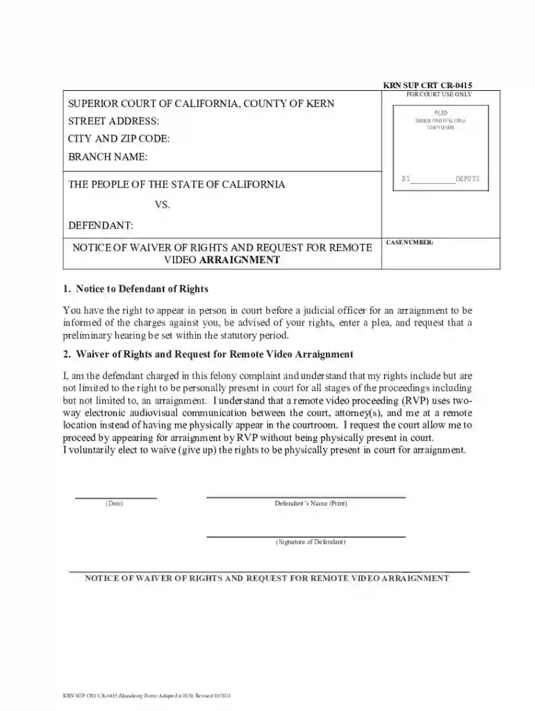 krn-sup-crt-cr-0415-notice-waiver-rights-request-remote- Preview on Page 1