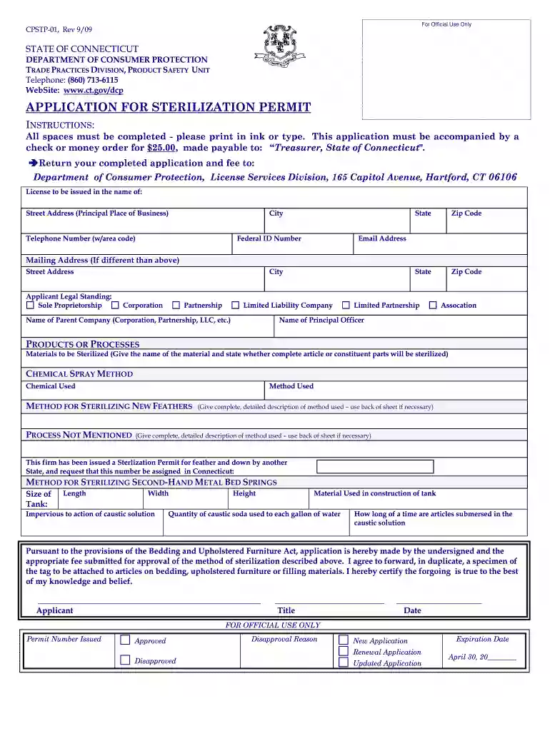 sterilization certificate form no 1 and 2 pdf Preview on Page 1