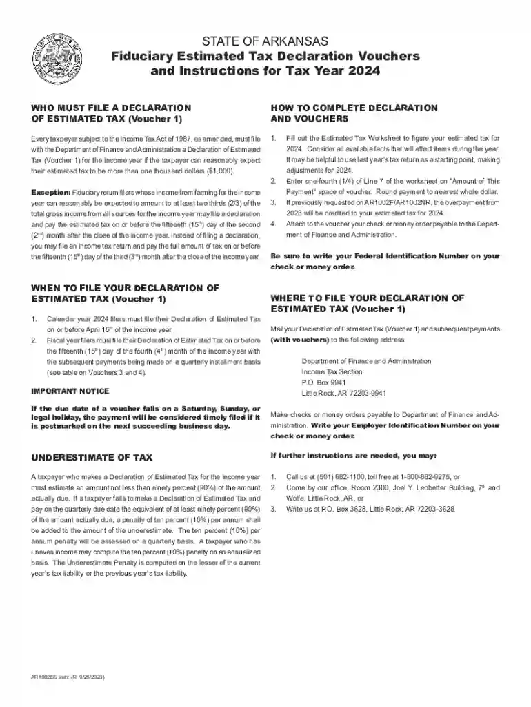 Exception: Fiduciary return filers whose income from farming for the income Preview on Page 1
