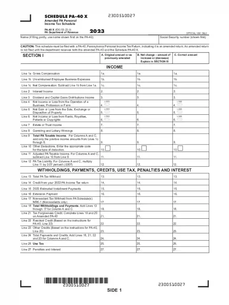 2023 pa 40x Preview on Page 1