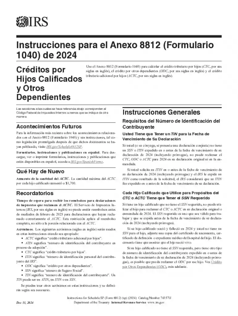 Instrucciones Especiales Para las Personas Residentes Bona Preview on Page 1
