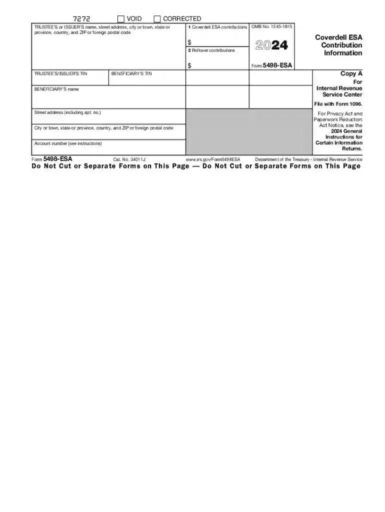 form esa Preview on Page 1