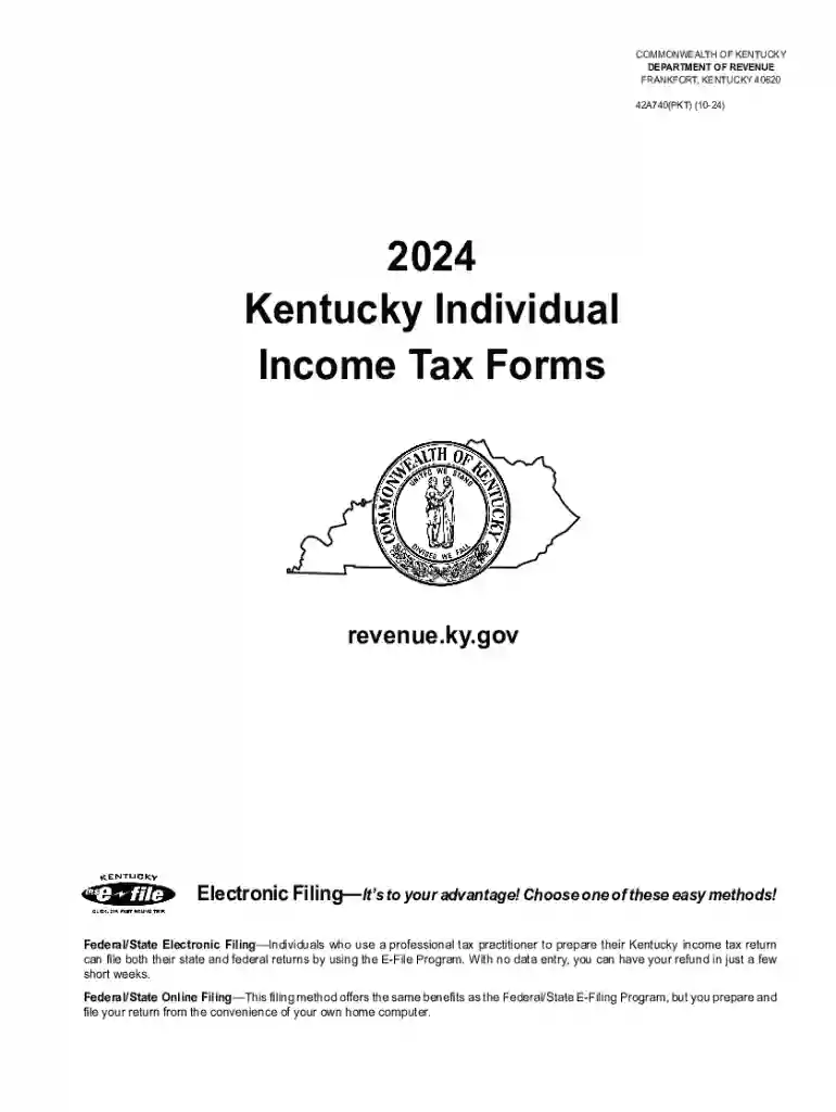 2024 kentucky individual tax Preview on Page 1