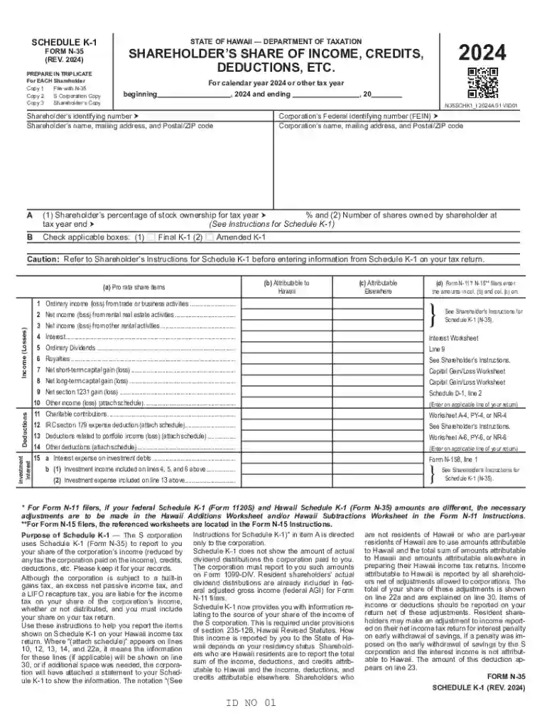 S Corp Schedule K-1 (Form 1120S): A Simple Guide Preview on Page 1