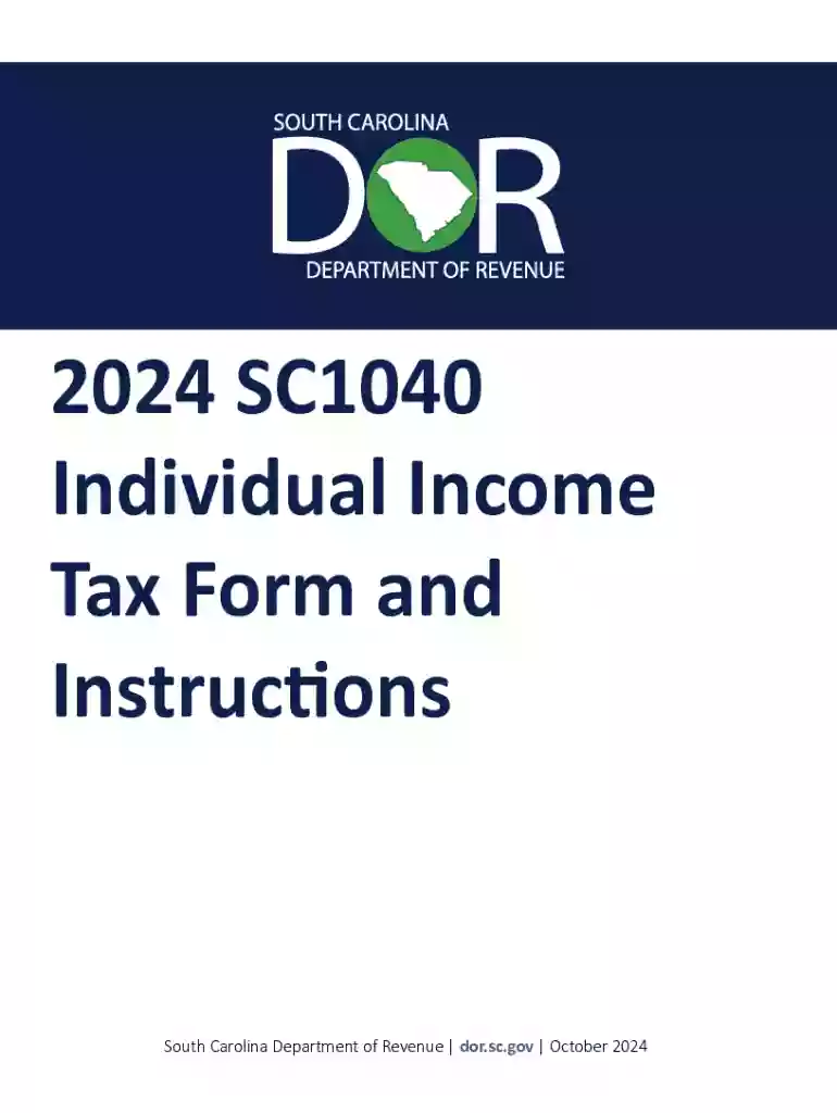 2024 south carolina income tax Preview on Page 1