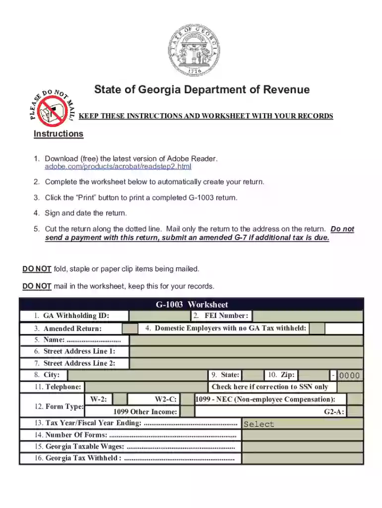 ga 1003 instructions 2024 Preview on Page 1