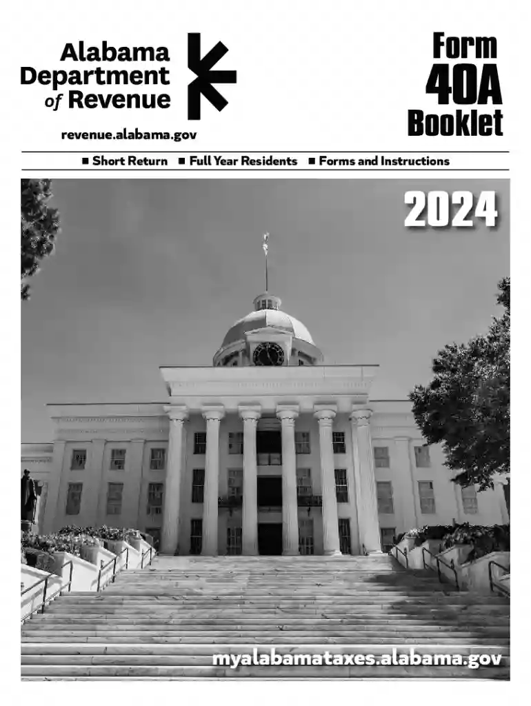 2023 alabama 40a form Preview on Page 1