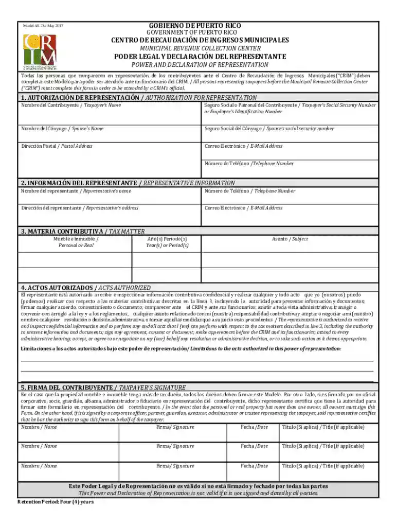 modelo as 78 crim Preview on Page 1