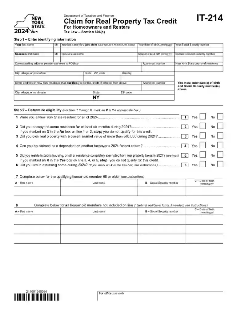 it 214 form 2024 Preview on Page 1