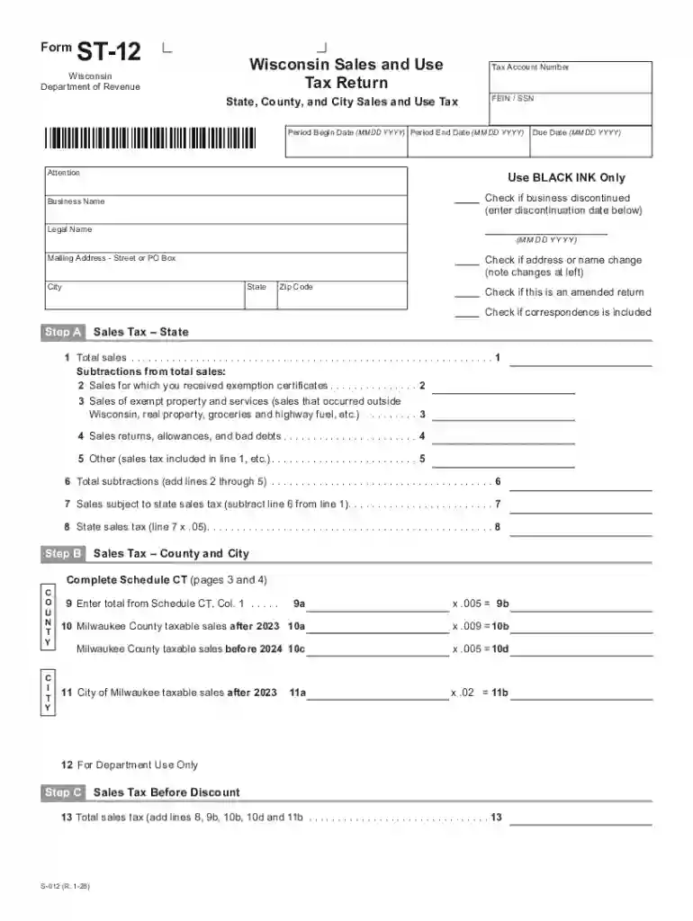 sales and use tax wisconsin Preview on Page 1