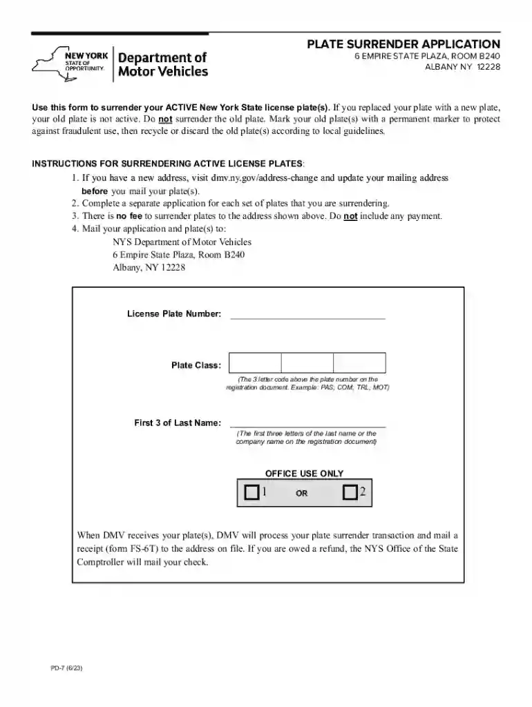 pd 7 application Preview on Page 1