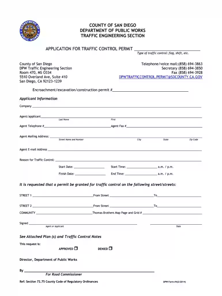 traffic permit Preview on Page 1