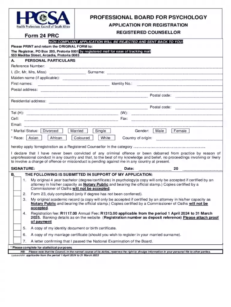 Form 24 Prc Preview on Page 1