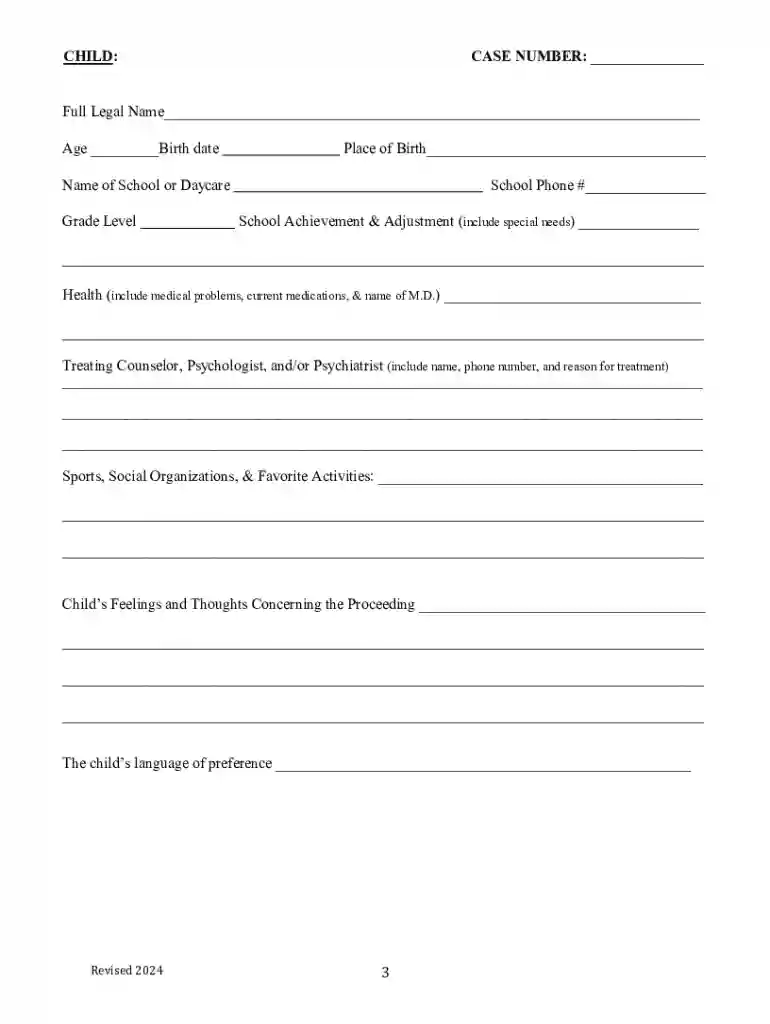 Requirements for Your Petition for Step Parent Adoption Preview on Page 1