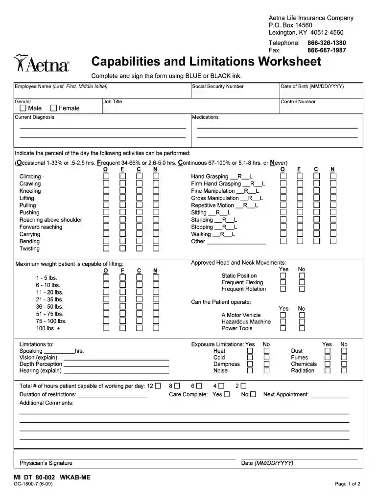 aetna 1099 Preview on Page 1