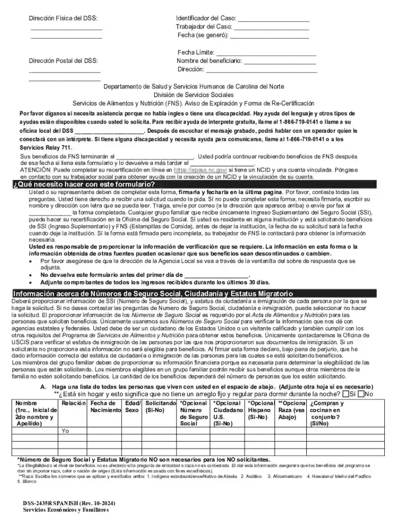 Dss-2435r Spanish Preview on Page 1