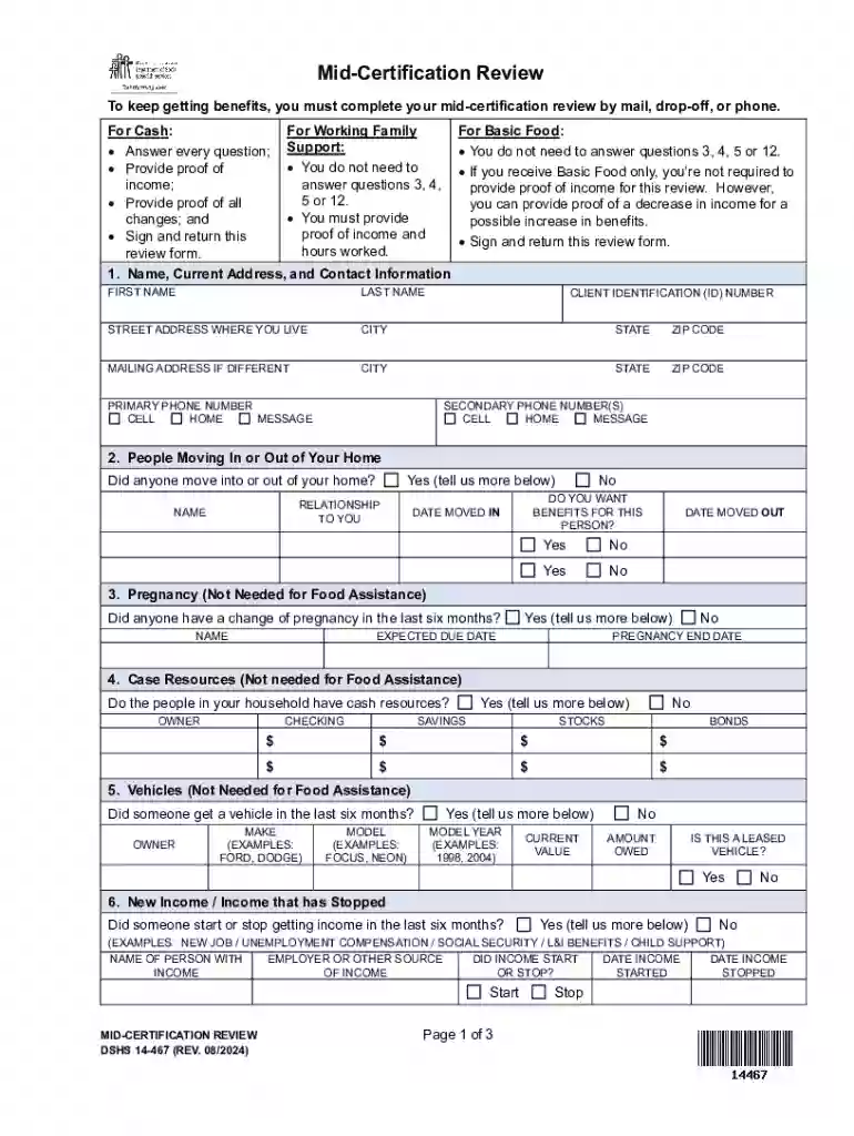 Mid-certification Review Preview on Page 1