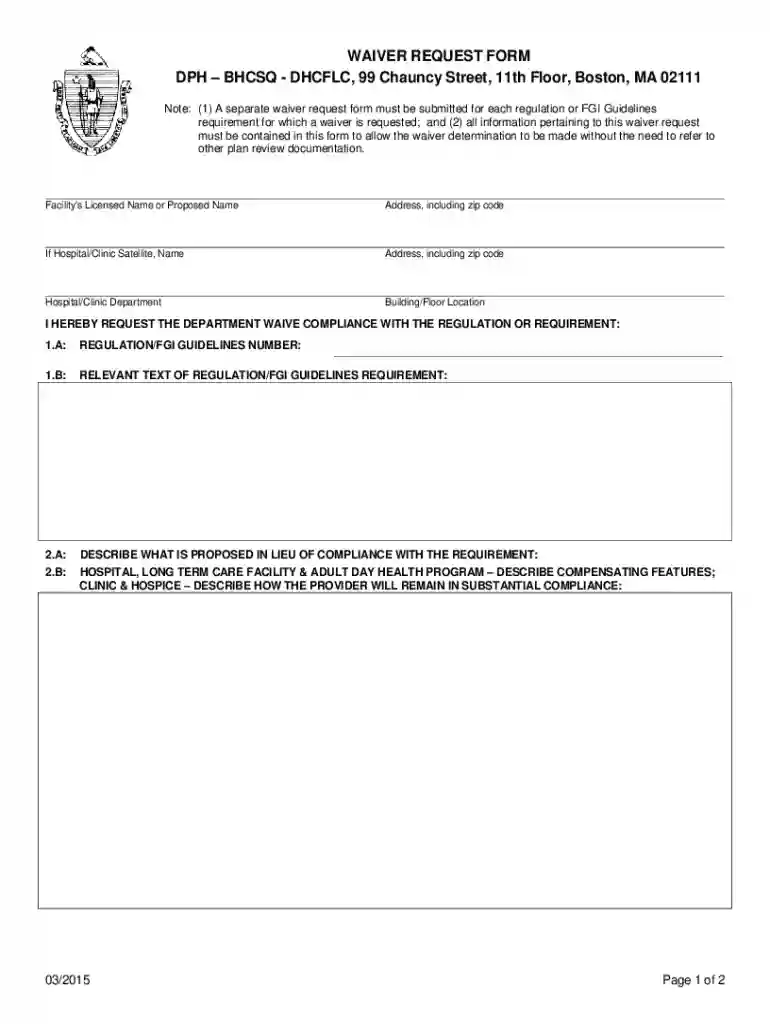 physical-plant-waiver-form (2) Preview on Page 1
