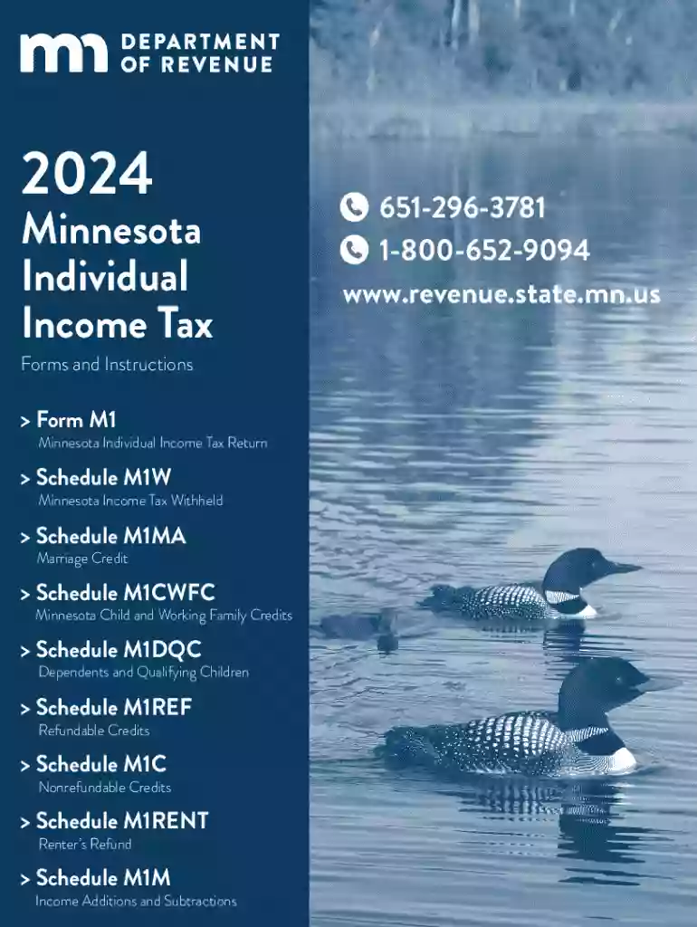 2024 Minnesota Individual Income Tax Forms and Instructions Preview on Page 1