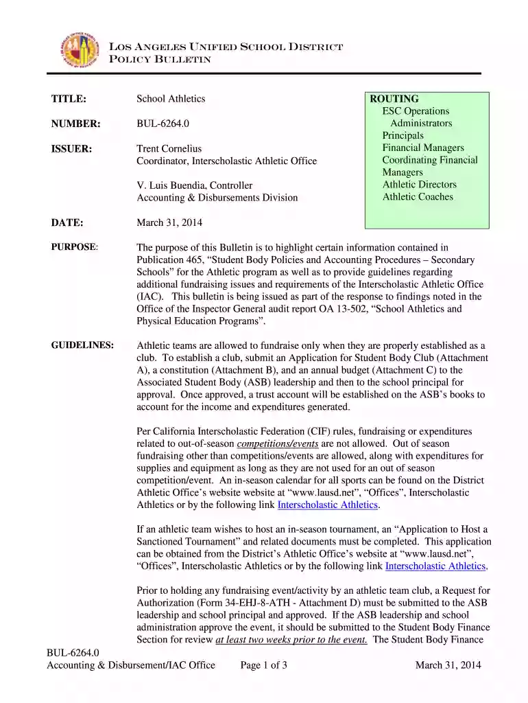 lausd fundraising Preview on Page 1