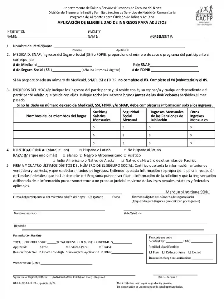 departamento de servicios sociales de carolina del sur - Preview on Page 1