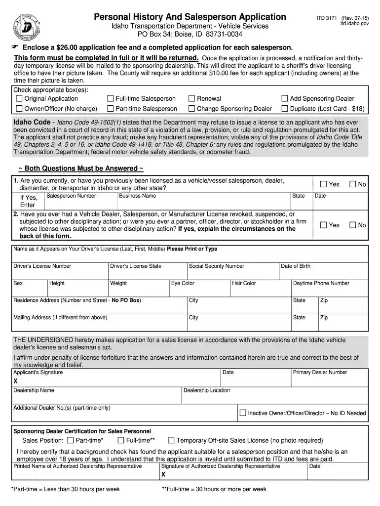 itd 3171 2011 form Preview on Page 1