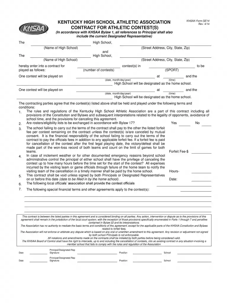 khsaa physical form 2024 Preview on Page 1