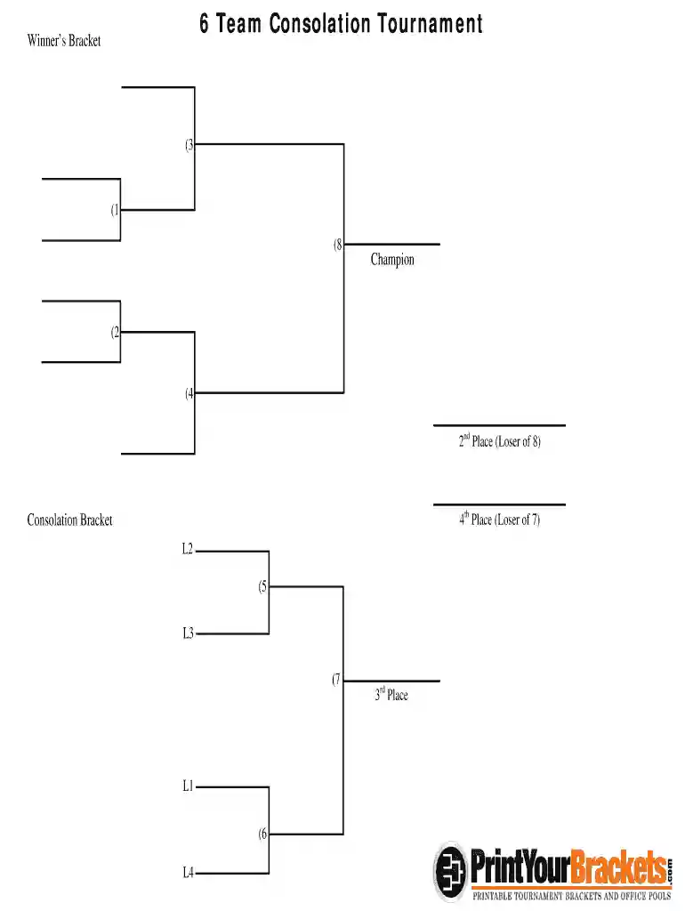 6 team bracket Preview on Page 1