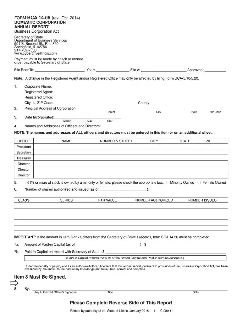illinois annual report pdf Preview on Page 1