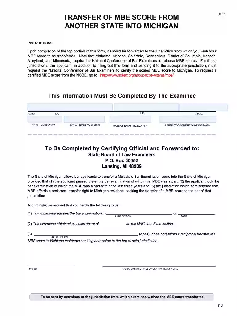michigan transfer bar Preview on Page 1