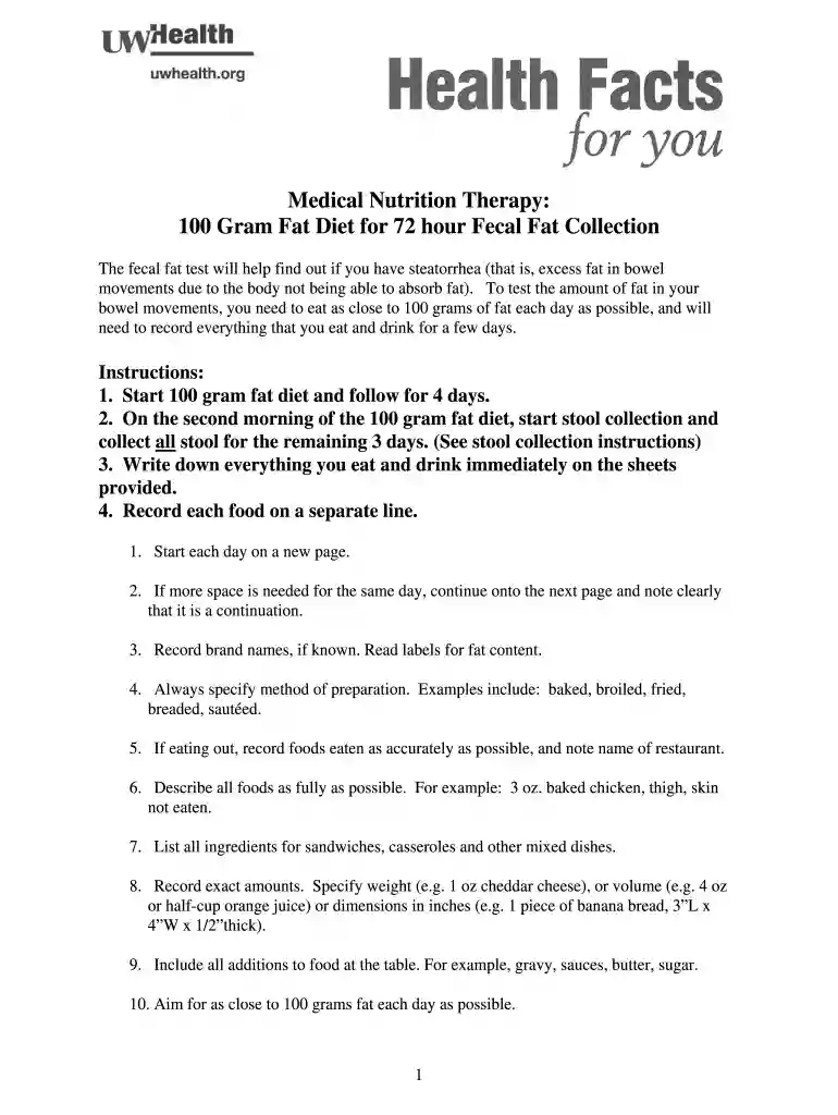 100 gram Preview on Page 1