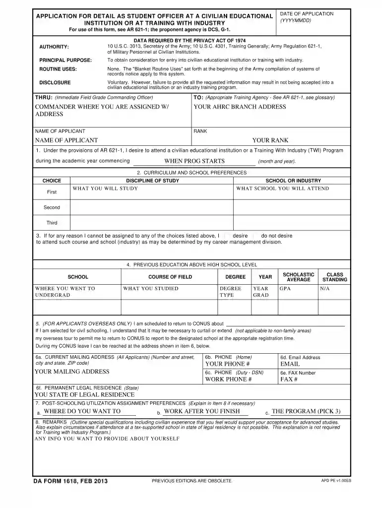 dd 1618 Preview on Page 1