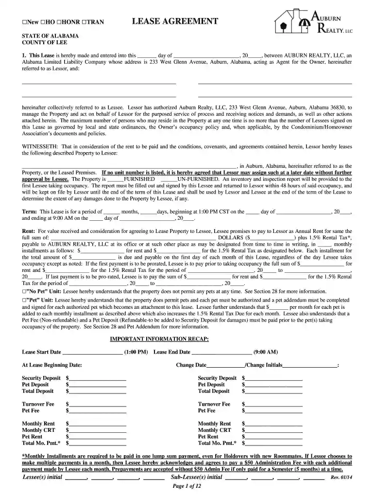auburn reality Preview on Page 1
