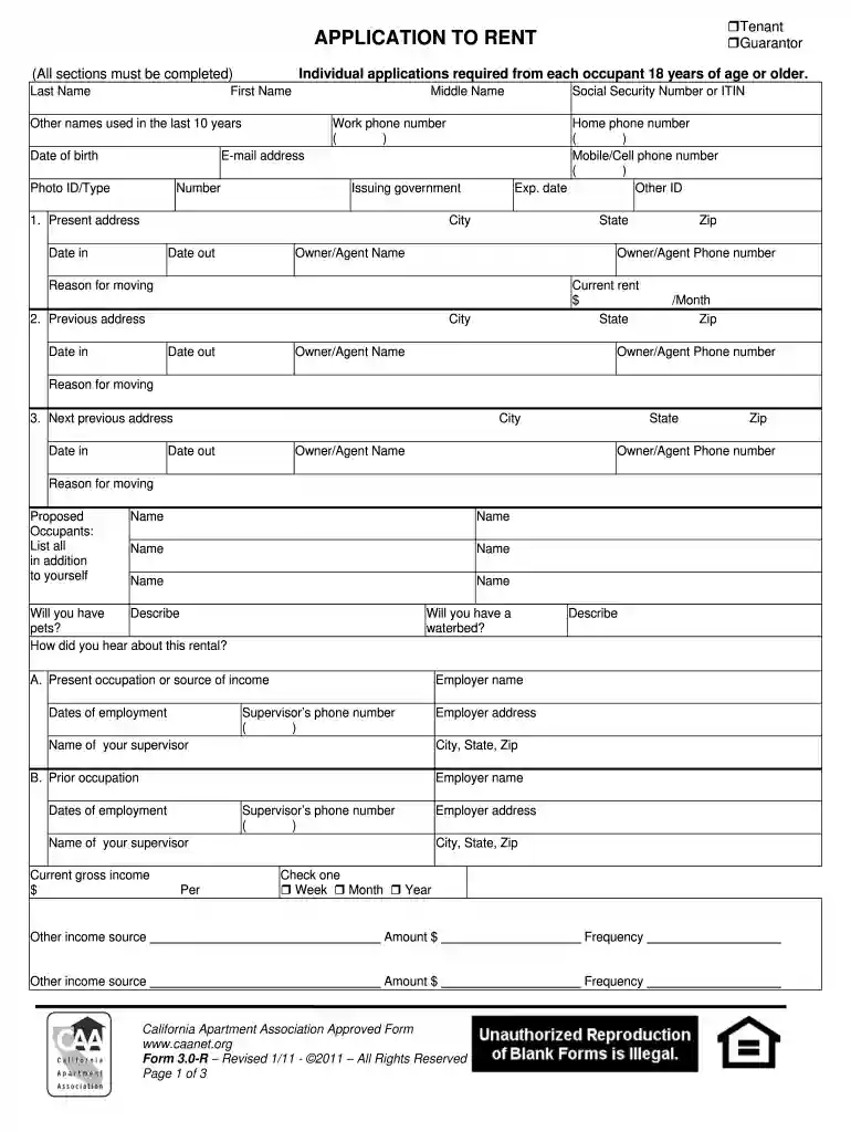 california apartment association Preview on Page 1